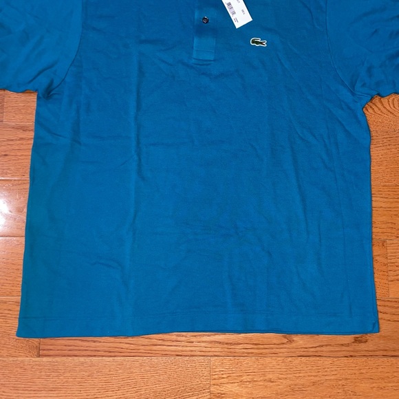 Lacoste Polo Caiman Blue Shirt- Size XL (7) - Picture 2 of 7